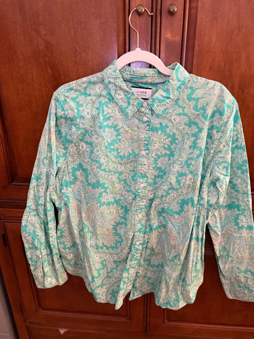 Fun print blouse